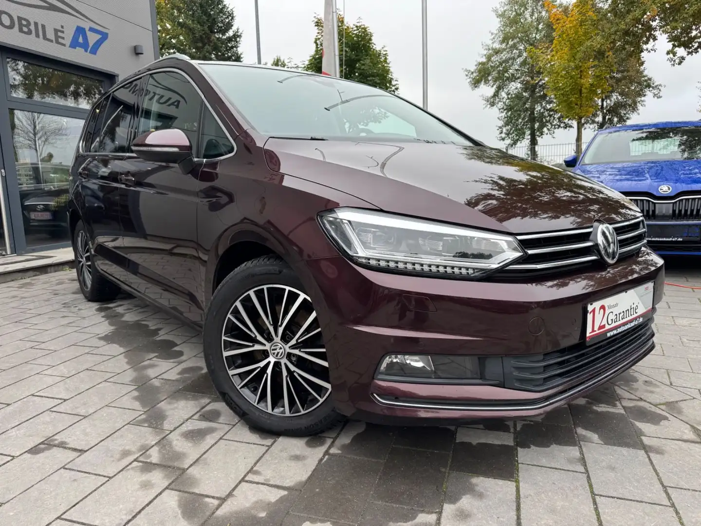Volkswagen Touran Highline BMT *MASSAGE/NAVI/KAMERA* Rot - 1
