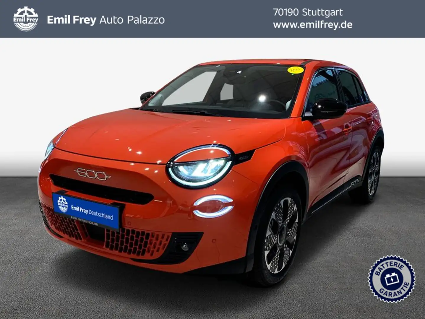 Fiat 600e la Prima Pomarańczowy - 1