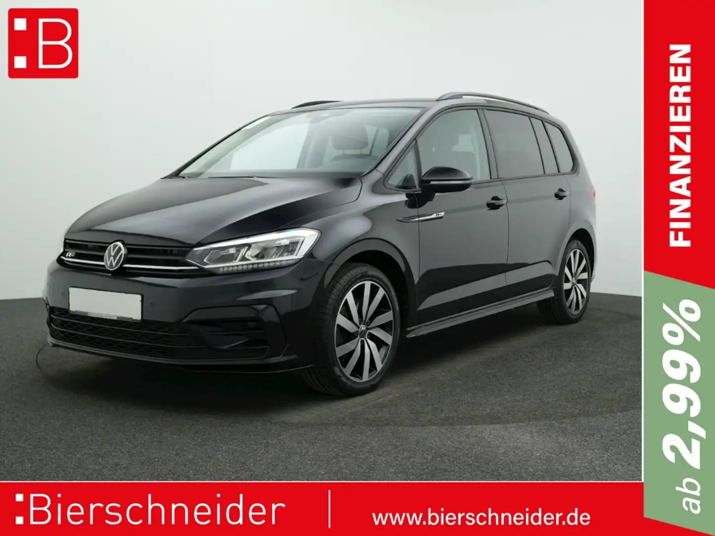 Volkswagen Touran 2.0 TDI DSG Highline R-Line BLACK STYLE KAMERA ALU Negru - 1