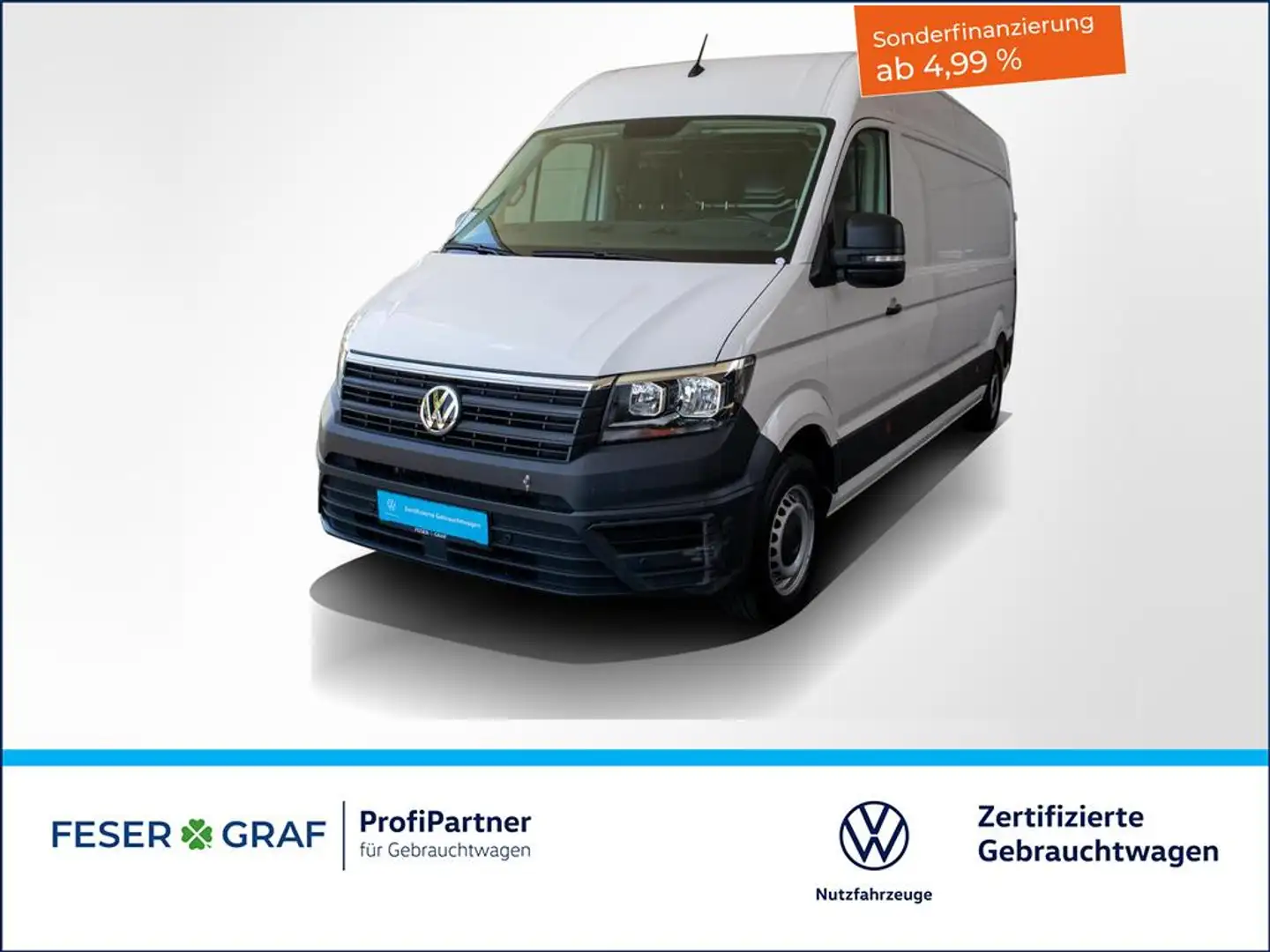 Volkswagen Crafter 2.0TDI Kasten LR Rückfahrkamera Klimaanlage Blanc - 1