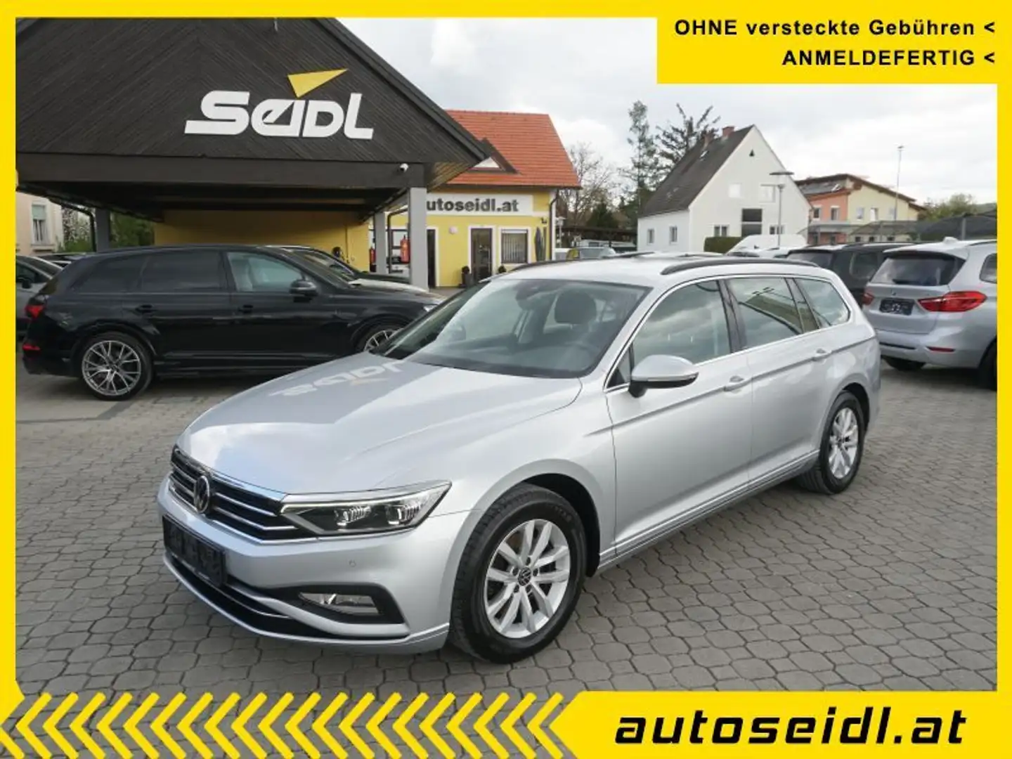 Volkswagen Passat Variant Business 2,0 SCR TDI *MATRIX+AHV+NAVI* Silber - 1