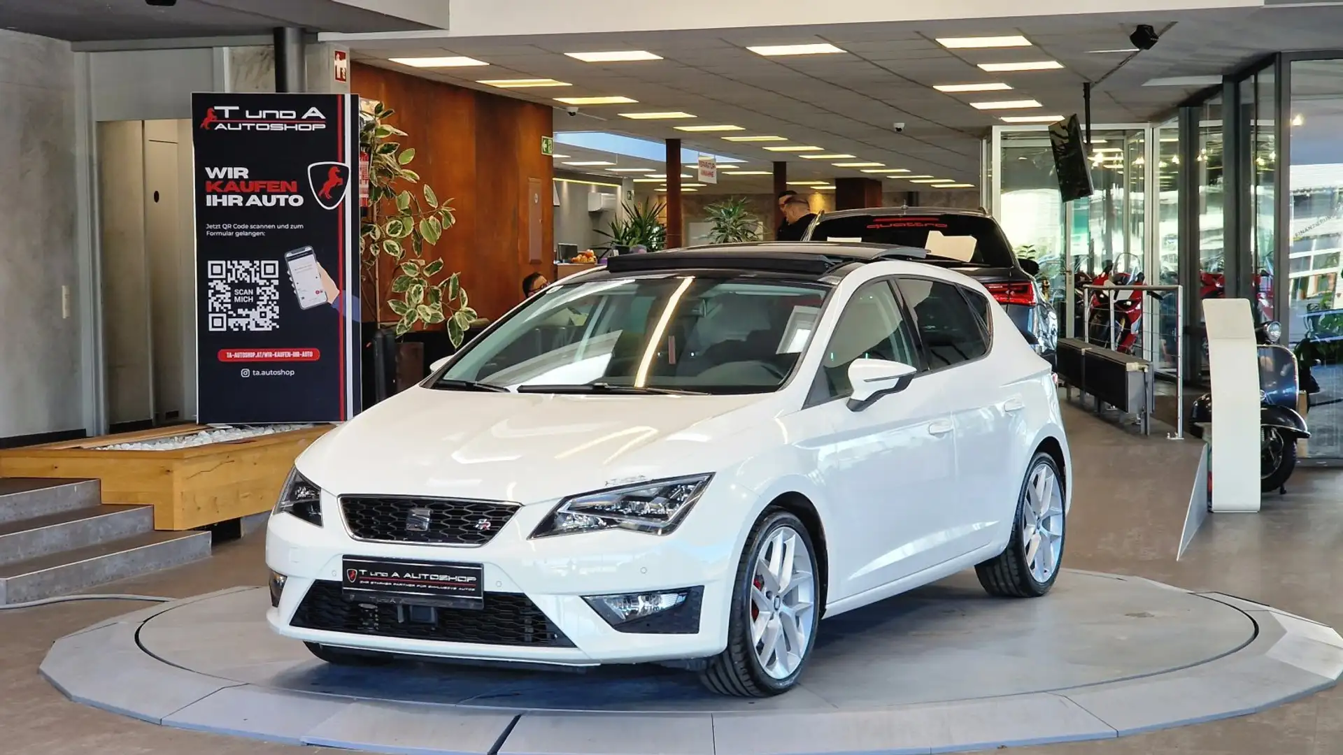 SEAT Leon 1.4 TSI FR *Pano*Navi*LED*17Zoll* Weiß - 1