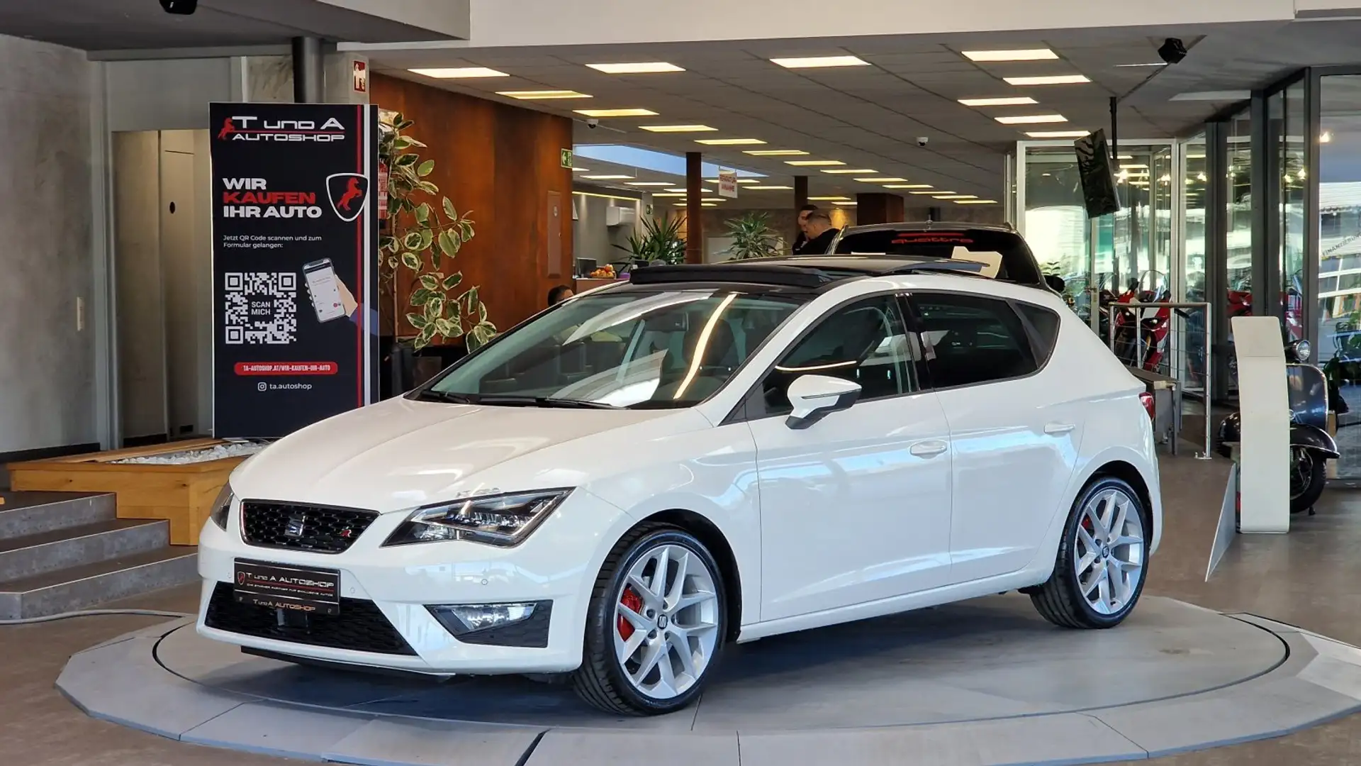 SEAT Leon 1.4 TSI FR *Pano*Navi*LED*17Zoll* Weiß - 2