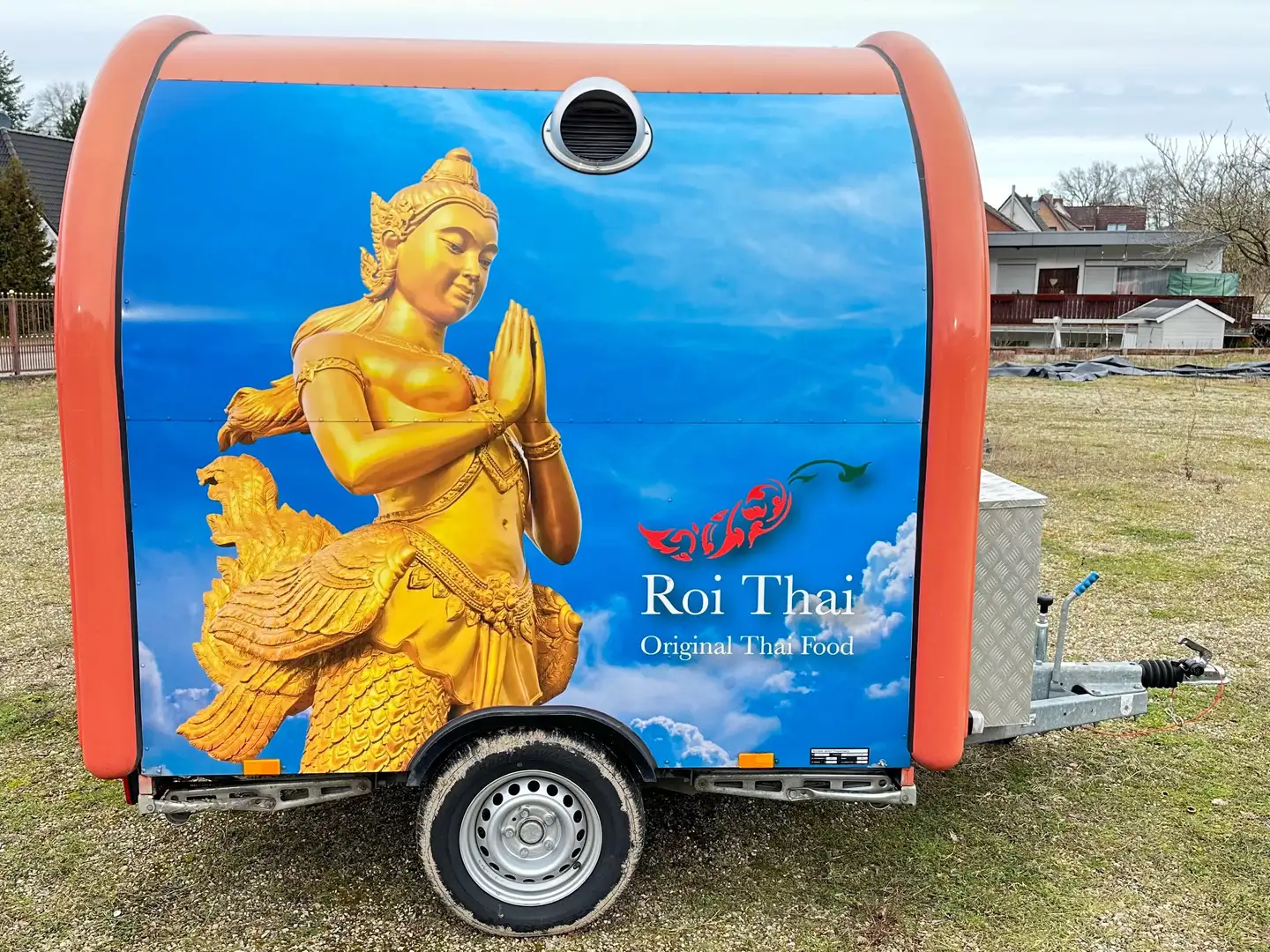 Trailer-Anhänger Food Truck Imbiss Buddy M Verkaufsanhänger Orange - 2