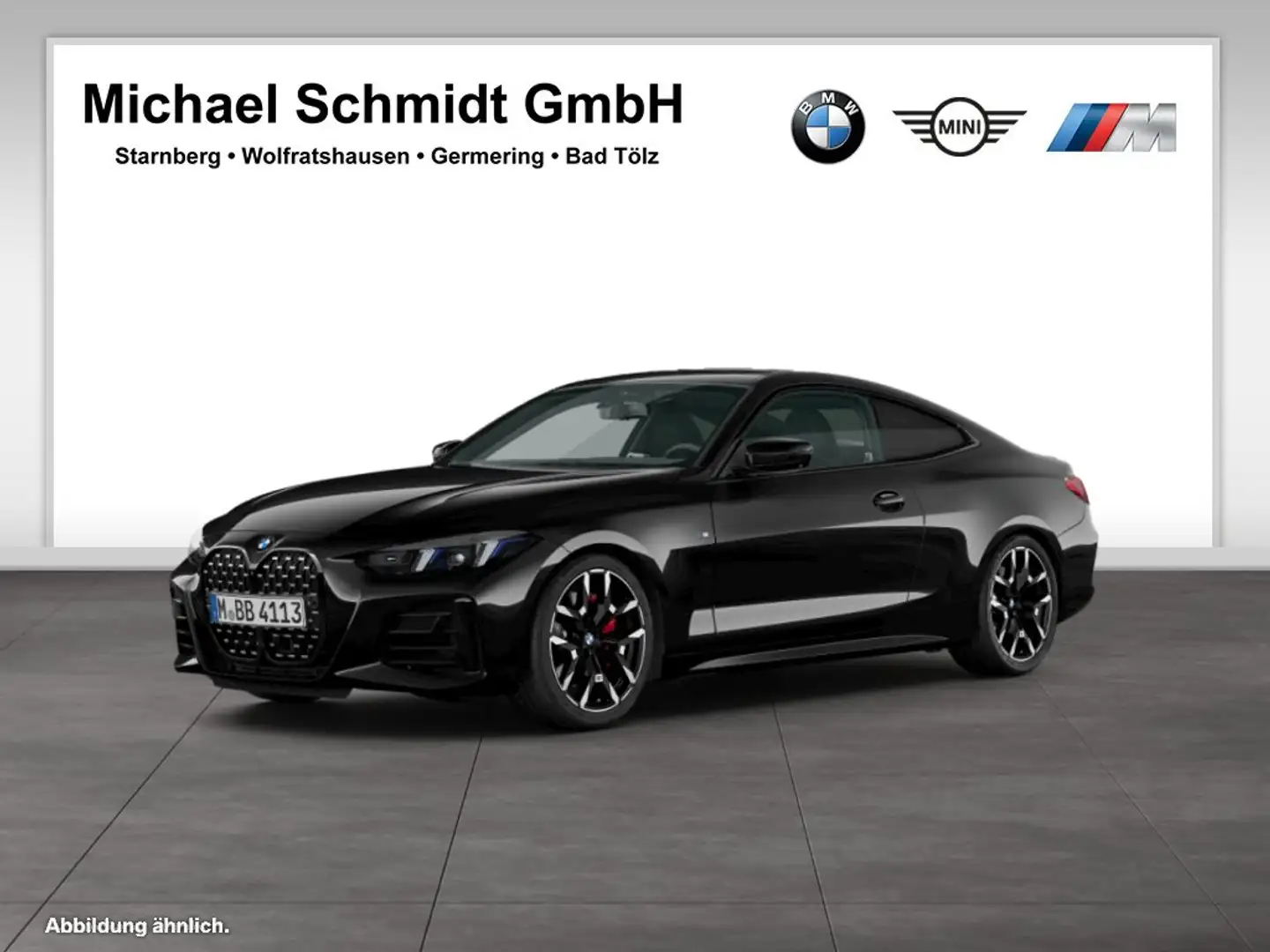 BMW 420 d Coupé M Sportpaket HiFi DAB LED GSD RFK Schwarz - 1