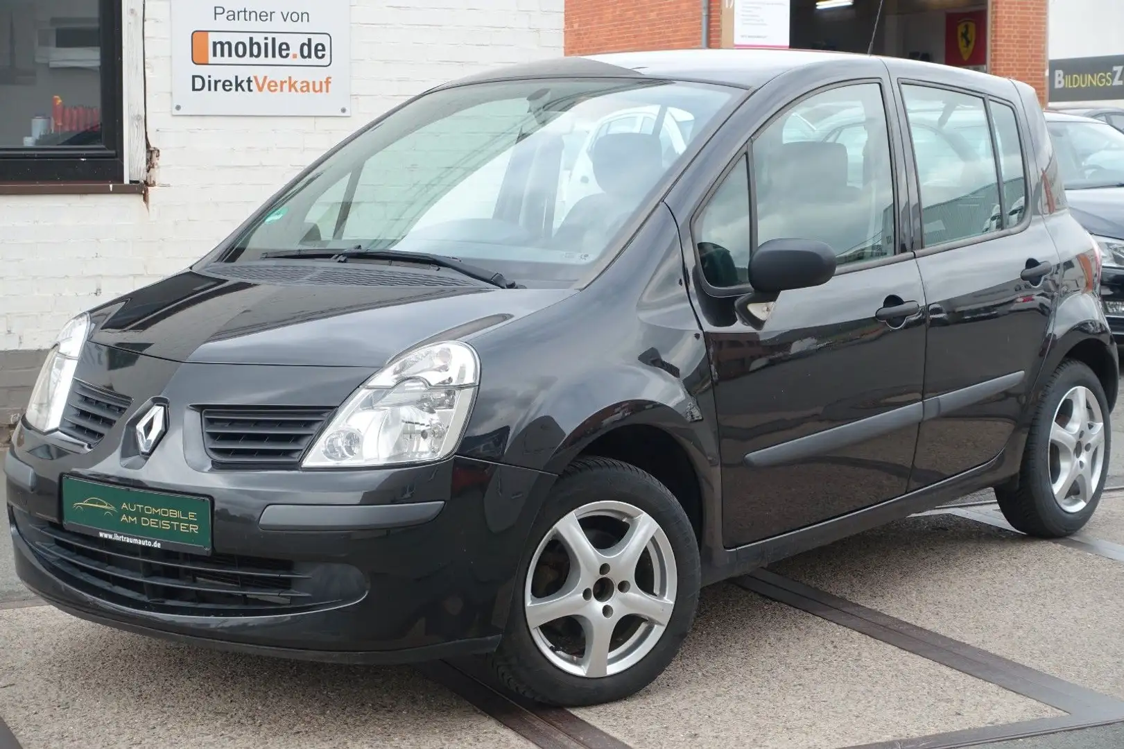 Renault Modus Avantage*KLIMA*AHK*MFL*BC*ZV*TÜV+SERVICE** Negro - 2