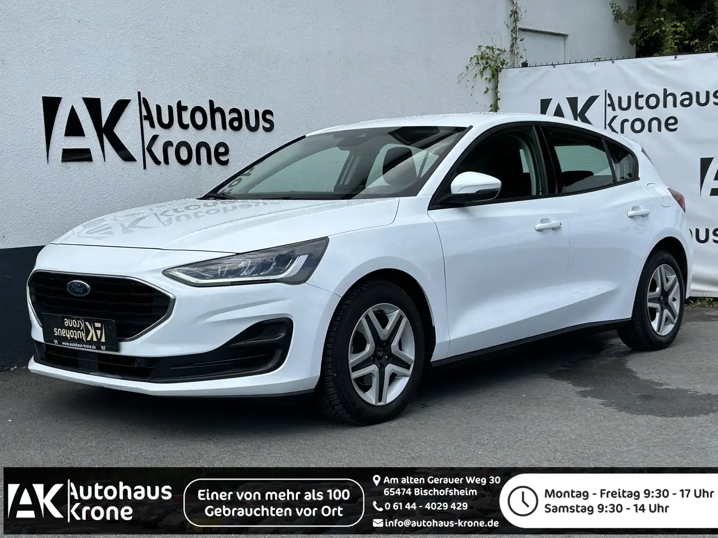 Ford Focus 1.5 EcoBlue Cool&Connect *AUTOMATIK*LED* NAVI*SHZ* Blanc - 1