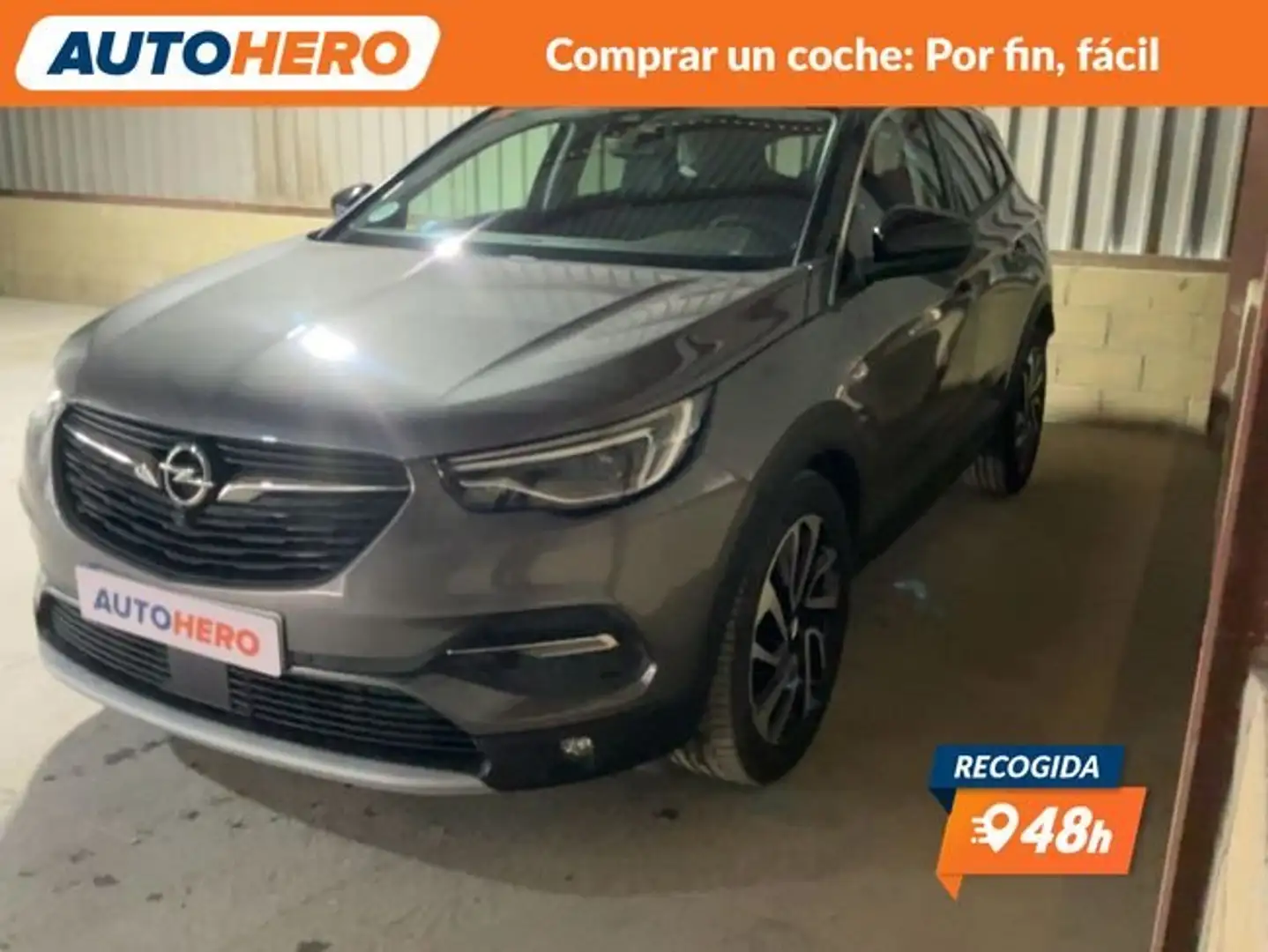 Opel Grandland X 1.2 Turbo Ultimate Gris - 1