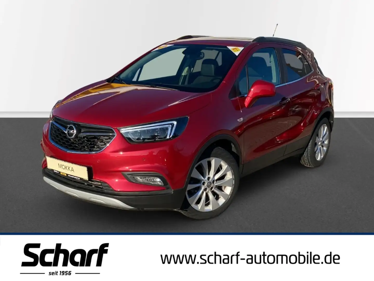 Opel Mokka 1.4 T Innov.  Klimaaut SHZ PDC Rü.CAM Schiebedach Rot - 1