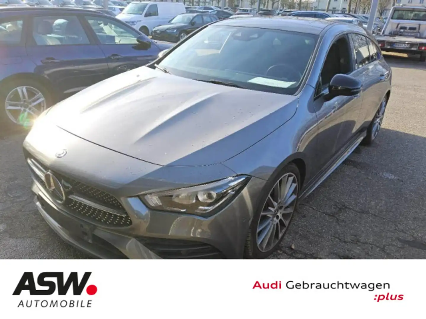 Mercedes-Benz AMG-Line LED Nav RFK PANO Gris - 1