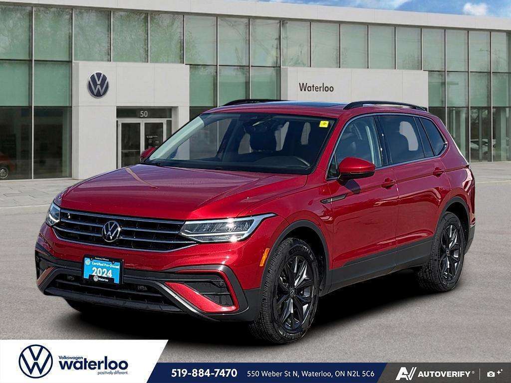 2024 Volkswagen Tiguan Comfortline | Sunroof | No Accidents | 3.99%