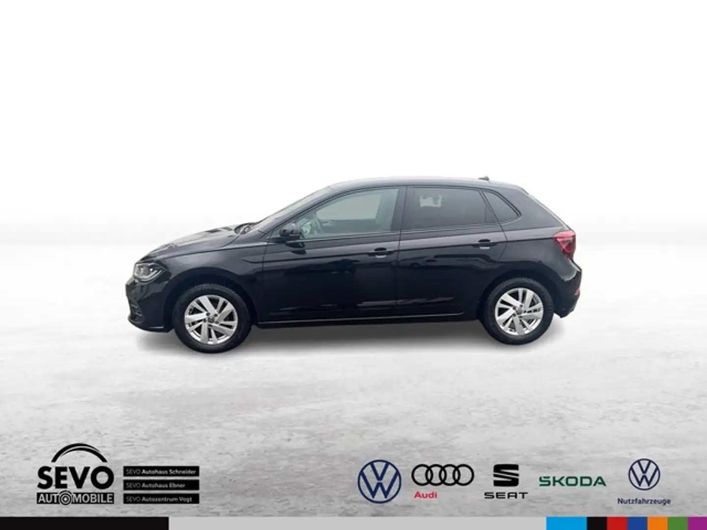 Volkswagen Polo 1.0 TSI DSG Style Schwarz - 2