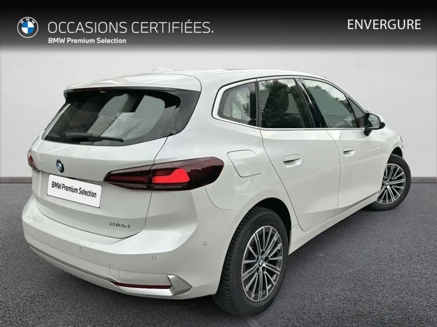 BMW 218 218d 150ch Business Design DKG7 Blanc - 2