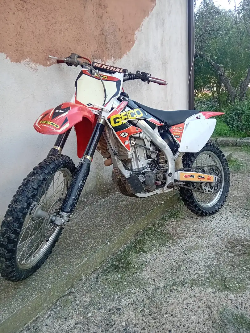 Honda CRF 450 Rojo - 1