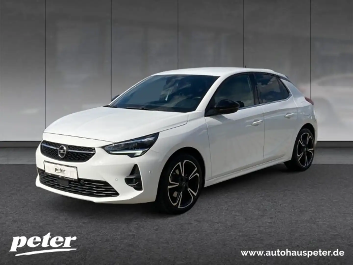 Opel Corsa Corsa F 1.2 Turbo GS Line Klimaautomatik Sitzheizung Alcantara 100PS Weiß - 1