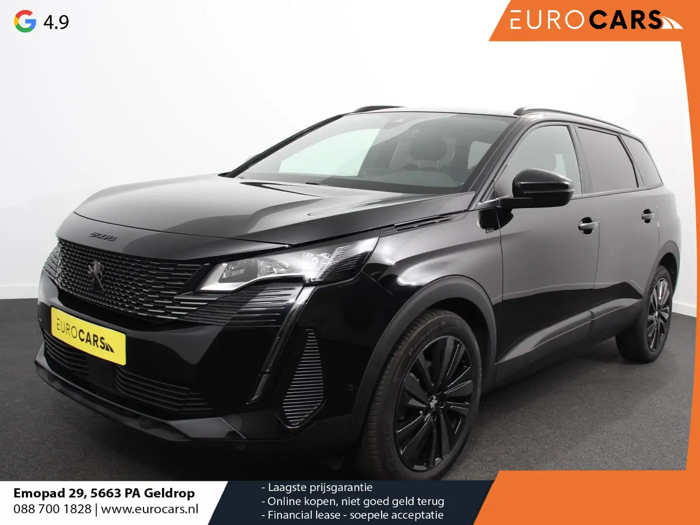 Peugeot 5008 1.2 PureTech GT 7p Climate control Adaptive cruise Noir - 1