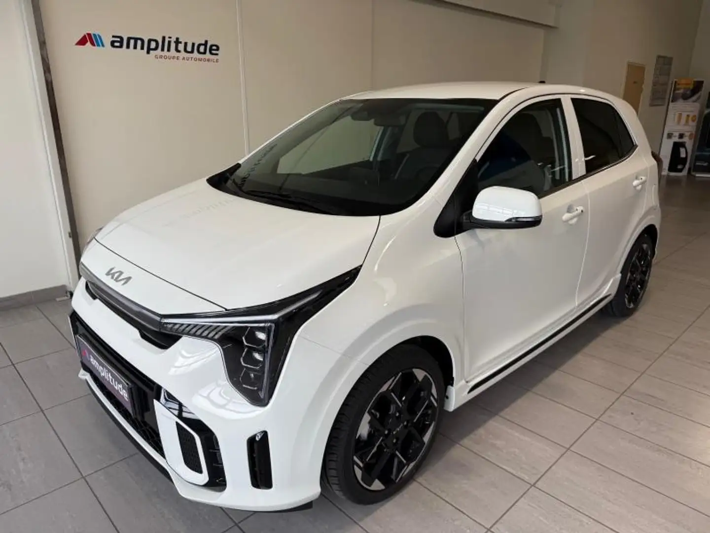 Kia Picanto 1.2 DPi 79ch GT-Line Blanc - 1