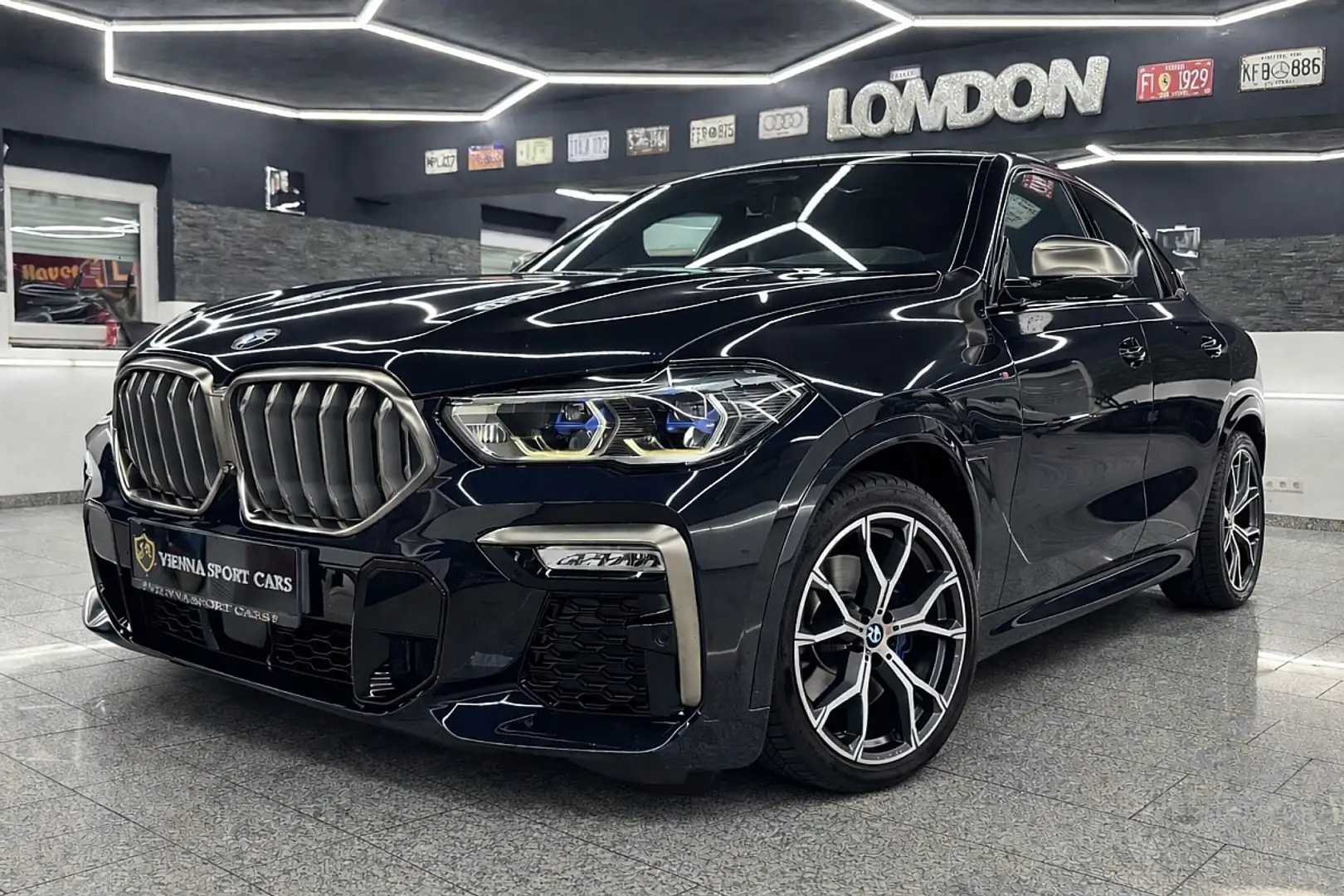 BMW X6 M 50d Aut.*Mega-Voll*Individual*Traum* Schwarz - 1
