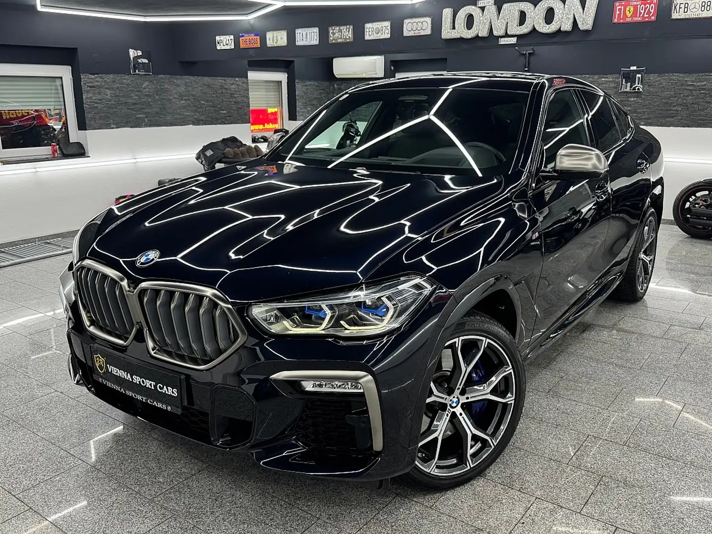 BMW X6 M 50d Aut.*Mega-Voll*Individual*Traum* Noir - 2
