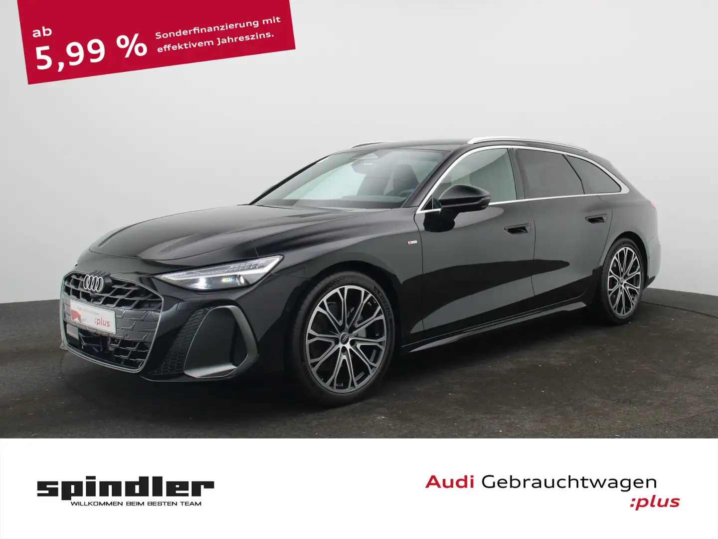Audi A6 S-Line TDI S-tronic/ TechPlus, AHK,360° Schwarz - 1