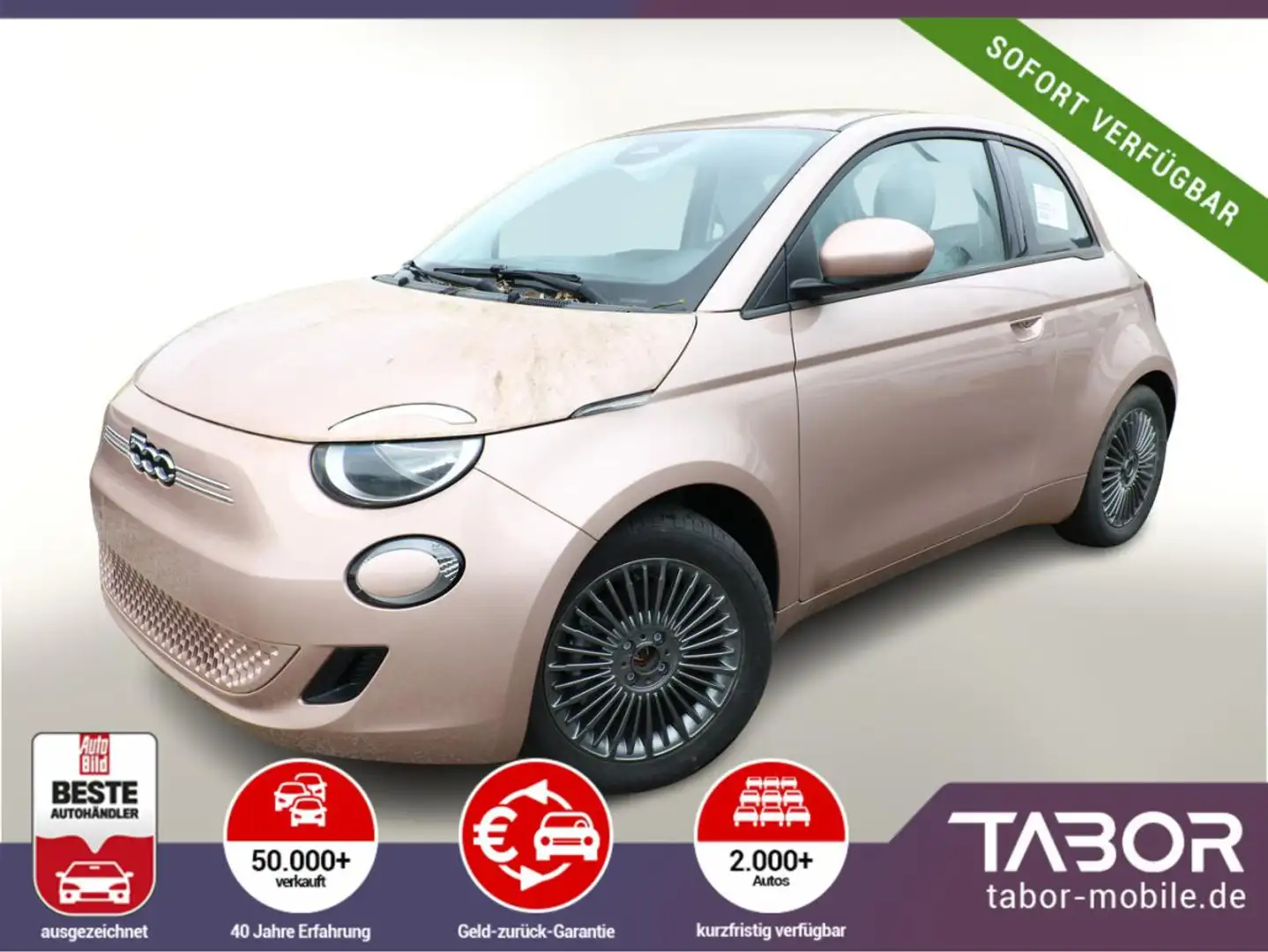Fiat 500e h 118 Icon Nav Klima Temp DigCo 16Z BT Gold - 1