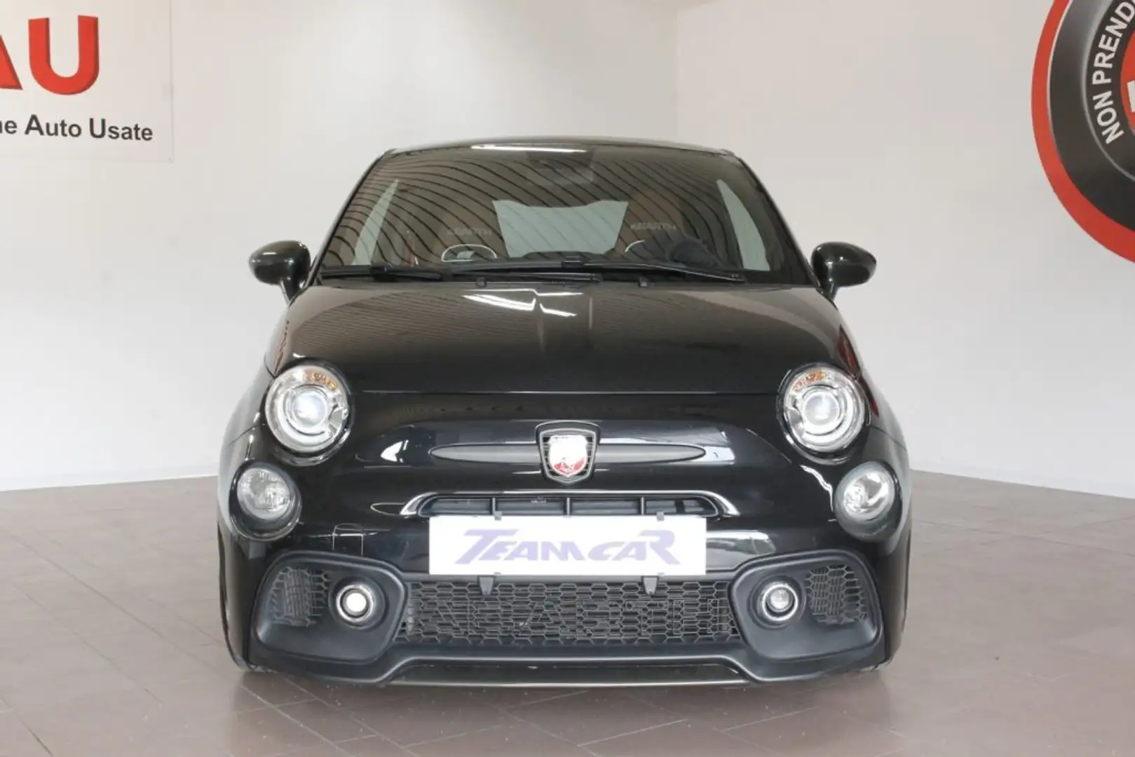 Abarth 595 C 1.4 Turbo180 CV Competizione PELLE/CARBONIO Fekete - 2