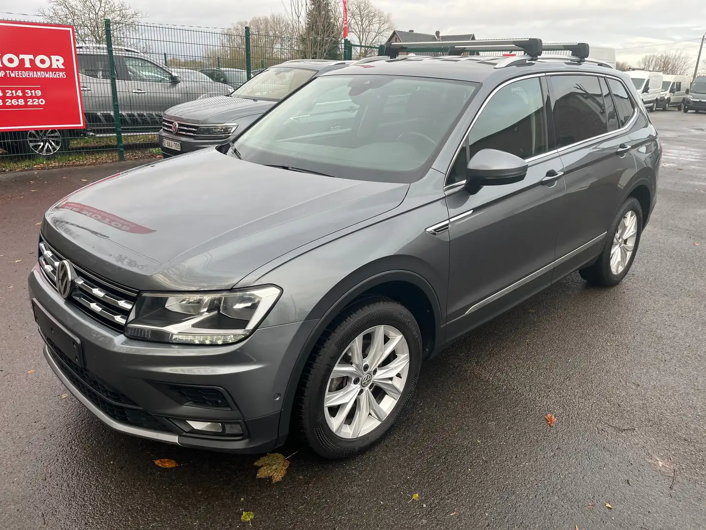 Volkswagen Tiguan 2.0 TDI -7 PL DSG - AUTO-21.157+btw/tva Gris - 1