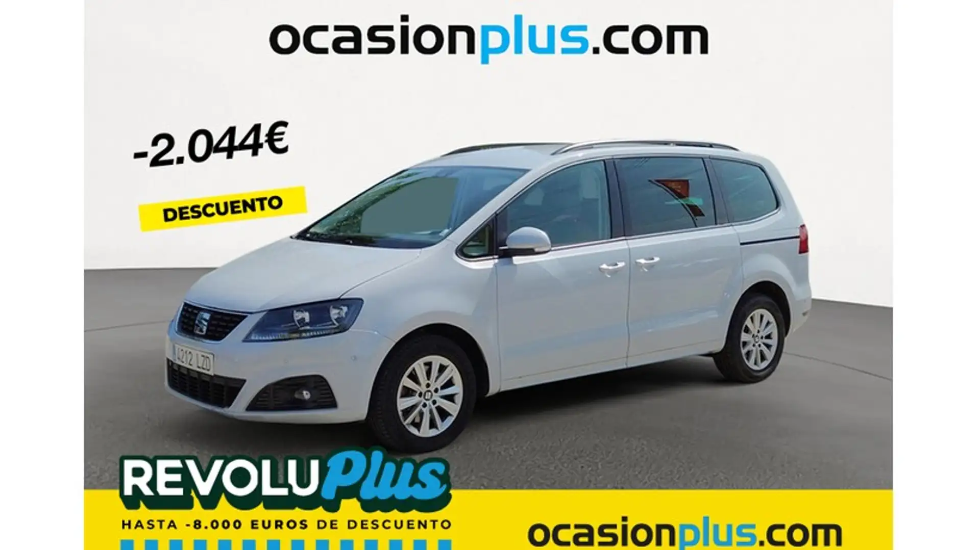 SEAT Alhambra 1.4 TSI S&S Style DSG 7 plazas Gris - 1