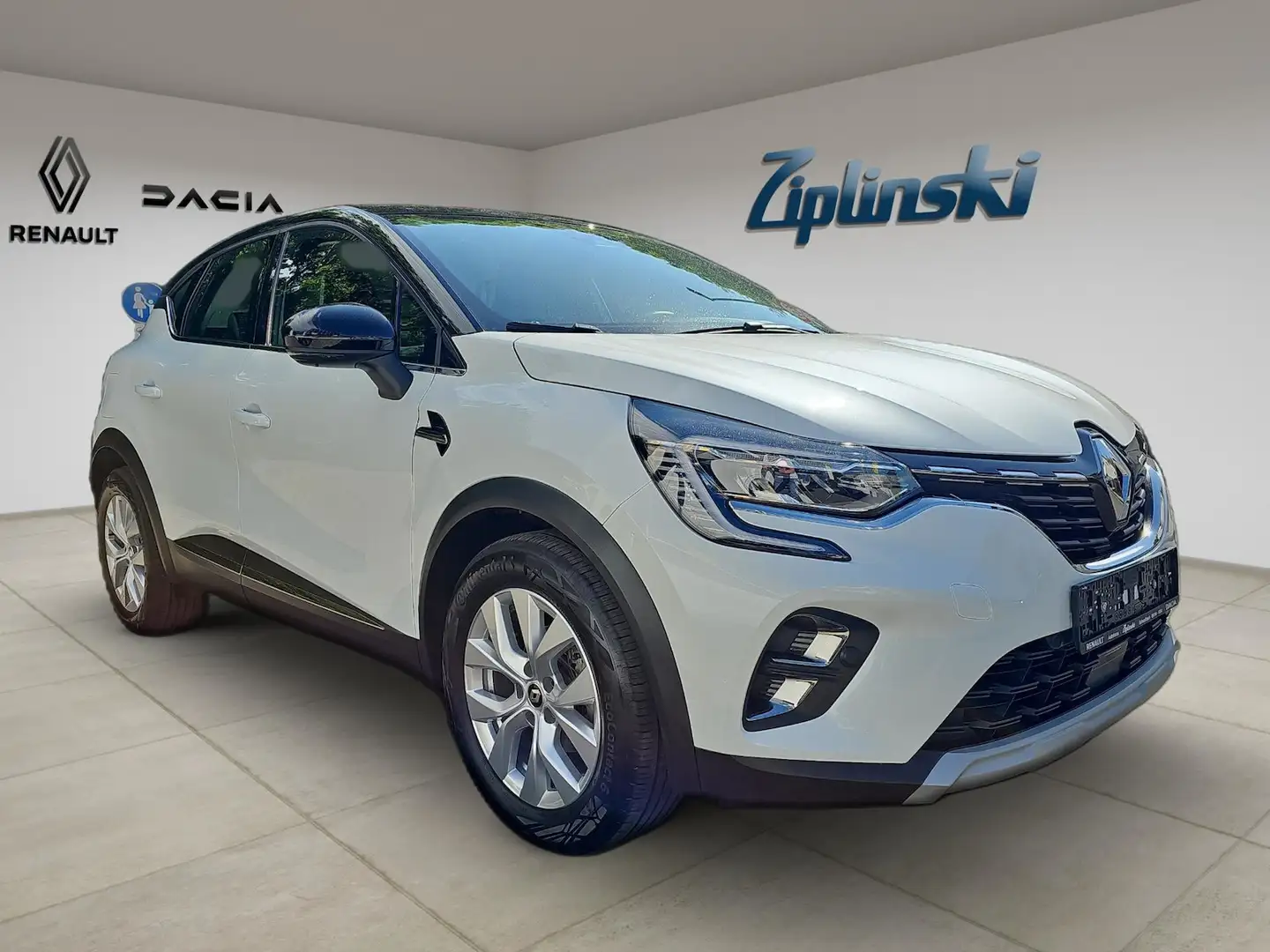 Renault Captur Intens Kamera, Navi,k Insp. NEU White - 2