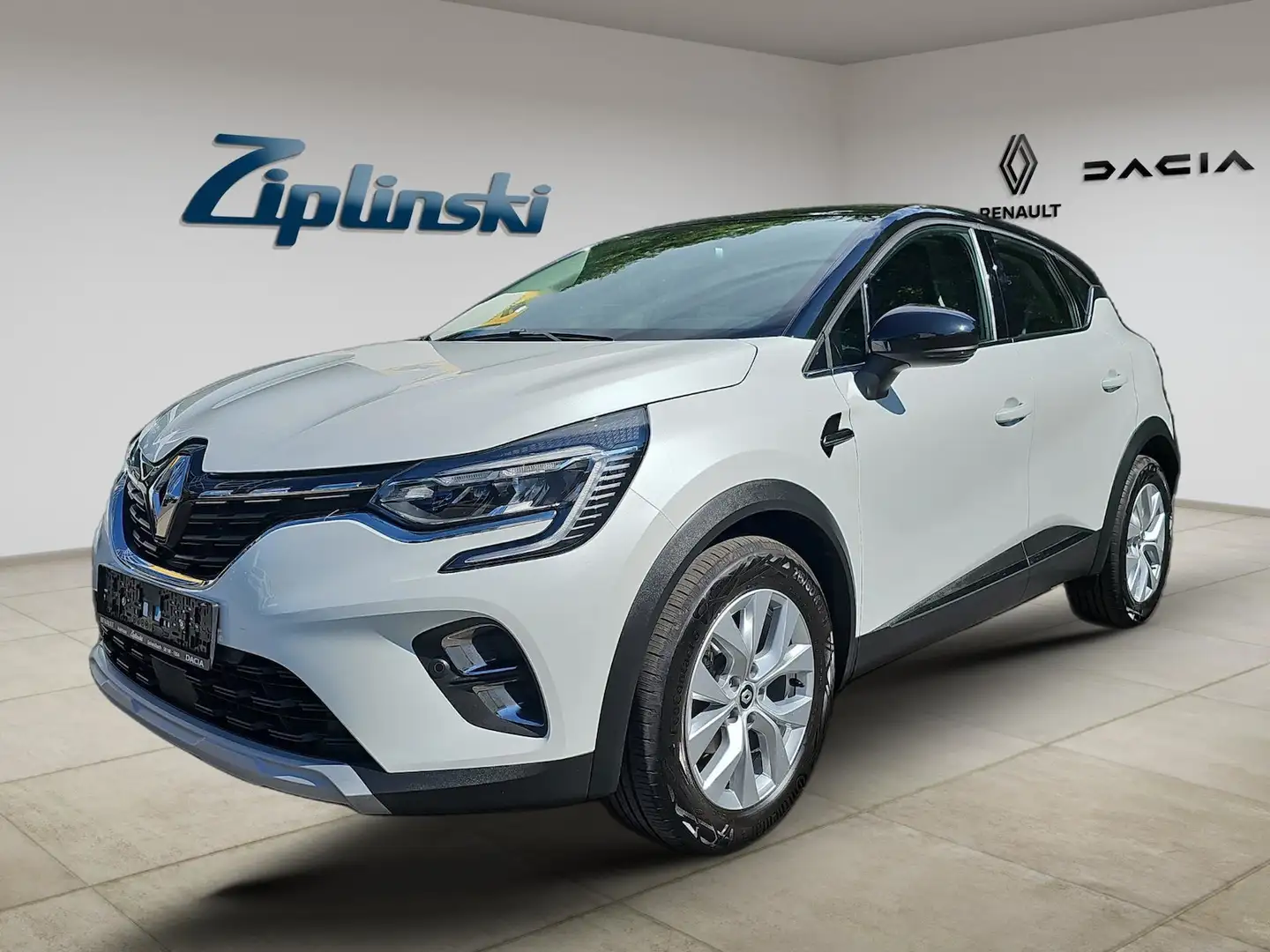 Renault Captur Intens Kamera, Navi,k Insp. NEU White - 1