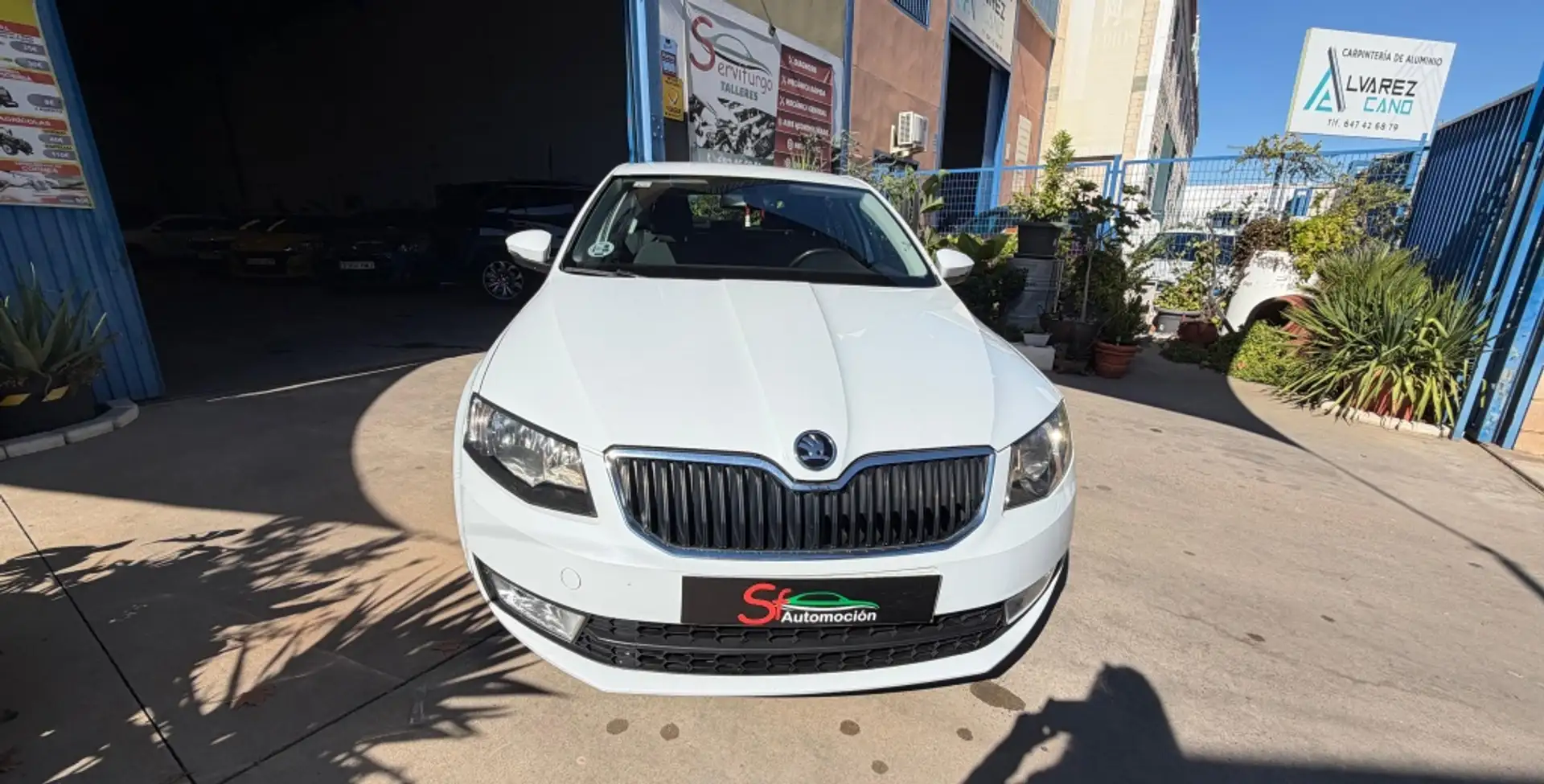 Skoda Octavia 1.6TDI CR Ambition 105 Blanco - 2