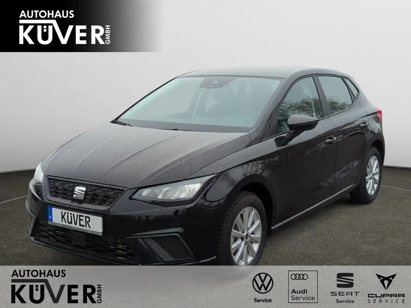 SEAT Ibiza Style 1.0 TSI ACC+LED+Shzg+PDC+CarPlay+15 GJR*ACC* Schwarz - 1