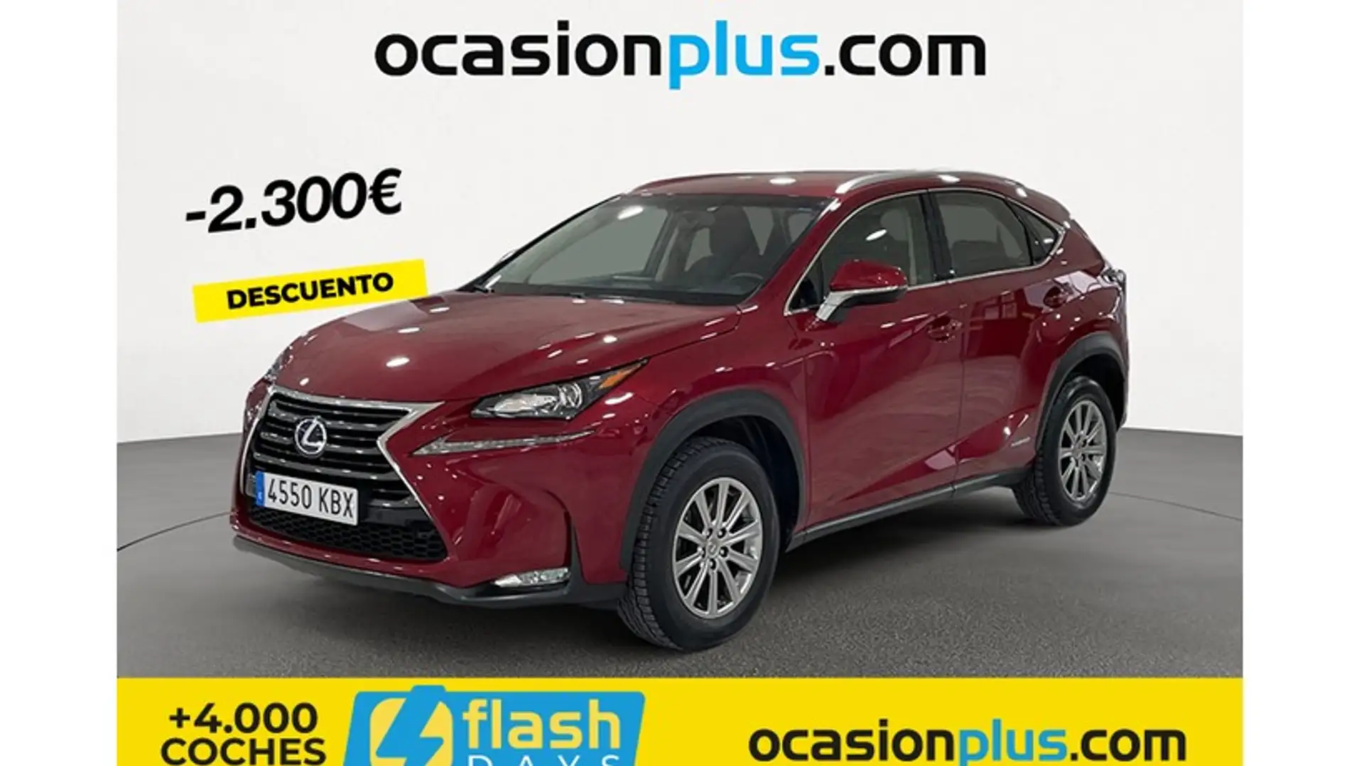 Lexus NX 300 300h Corporate 2WD Rojo - 1