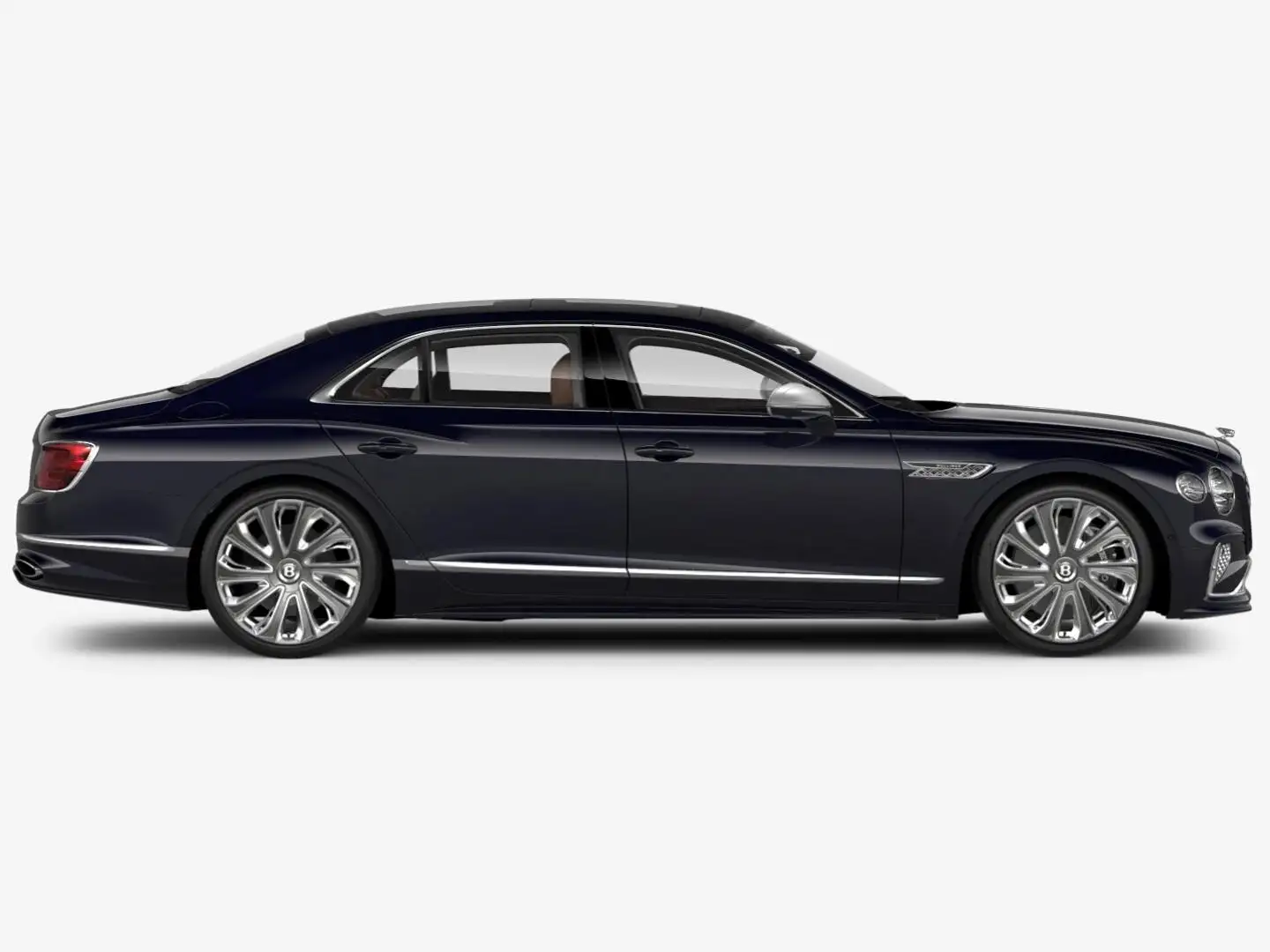 Bentley Flying Spur 4.0 V8 Hybrid Mulliner DIAMON KNURLING | BESPOKE Blauw - 2