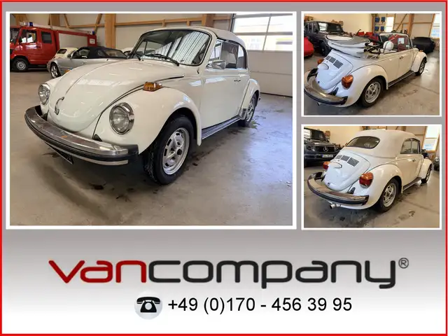 Volkswagen Käfer 1303 Cabrio Triple White