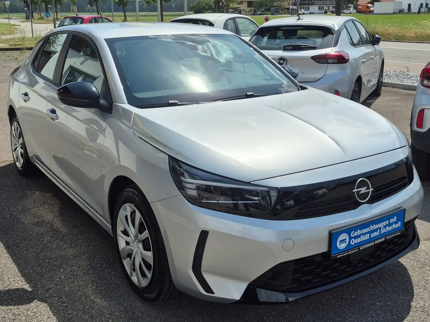 Opel Corsa Edition, LED, GRA, CarPlay, Shz, DAB Zilver - 1