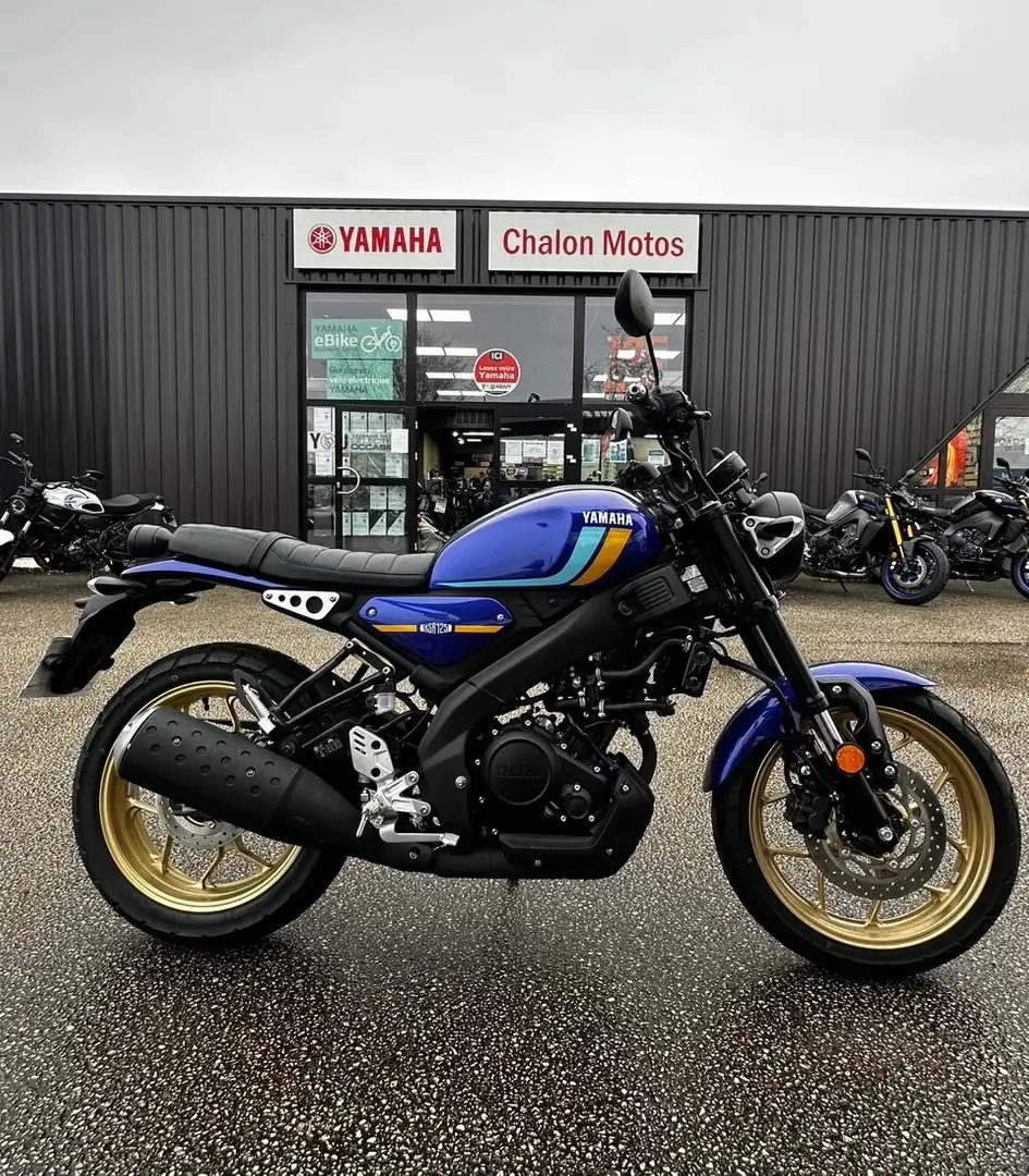 Yamaha XSR 125 Blau - 1