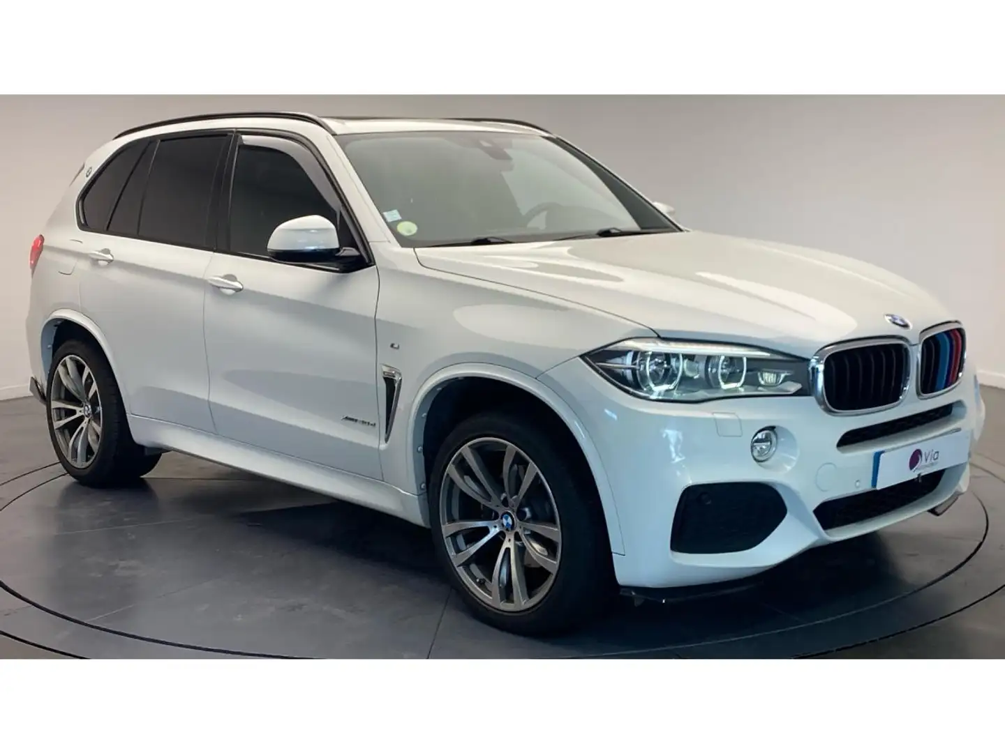 BMW X5 xDrive 30d  M Sport  / Toit ouvrant / Camera / Seige electrique /  7 Places Blanc - 2
