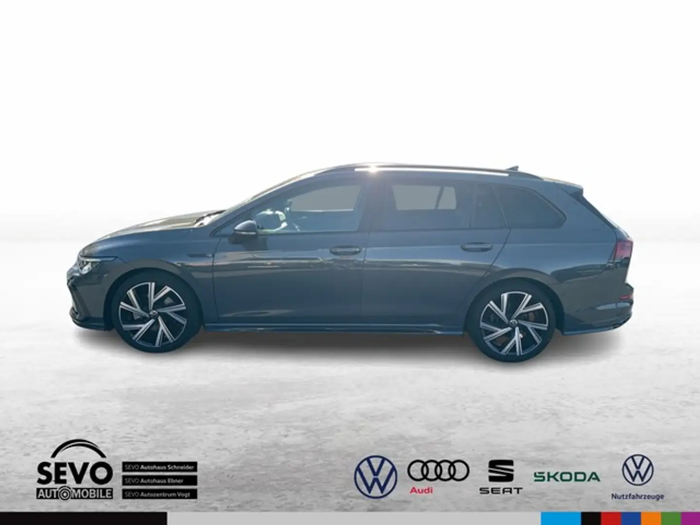 Volkswagen Golf Variant 2.0 TSI DSG R-Line Grau - 2