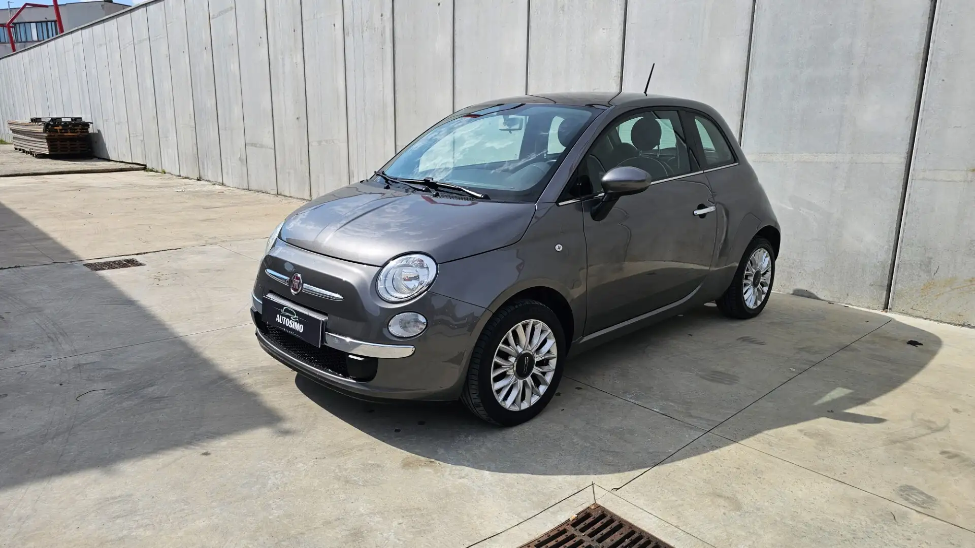 Fiat 500 500 1.2 Lounge Grigio - 1