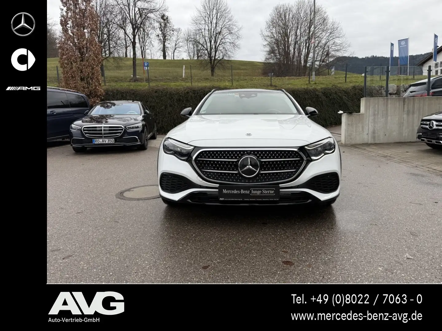 Mercedes-Benz E 220 E 220 d 4M T All-Terr DIST|AIR|360|PANO|BURM|20" Weiß - 2