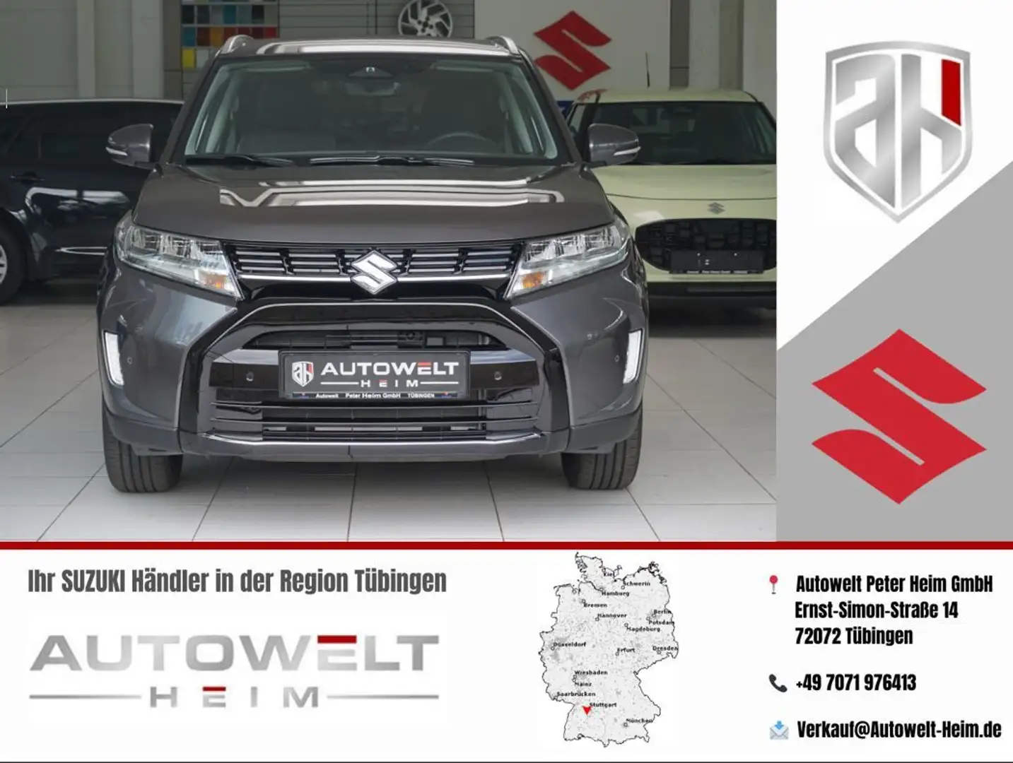 Suzuki Vitara 1.4 Hybrid Comfort+ 4x4*SZH*Tempomat* Grau - 1