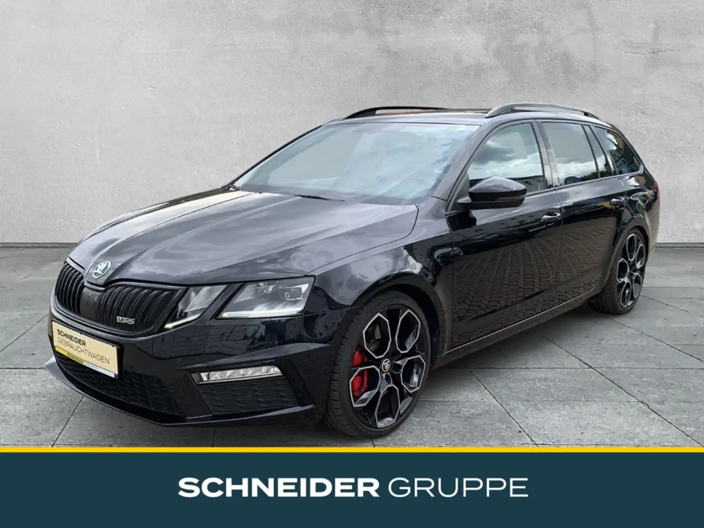 Skoda Octavia Combi RS 2.0 TSI PDC+ACC+KESSY+LED+SHZ Schwarz - 1