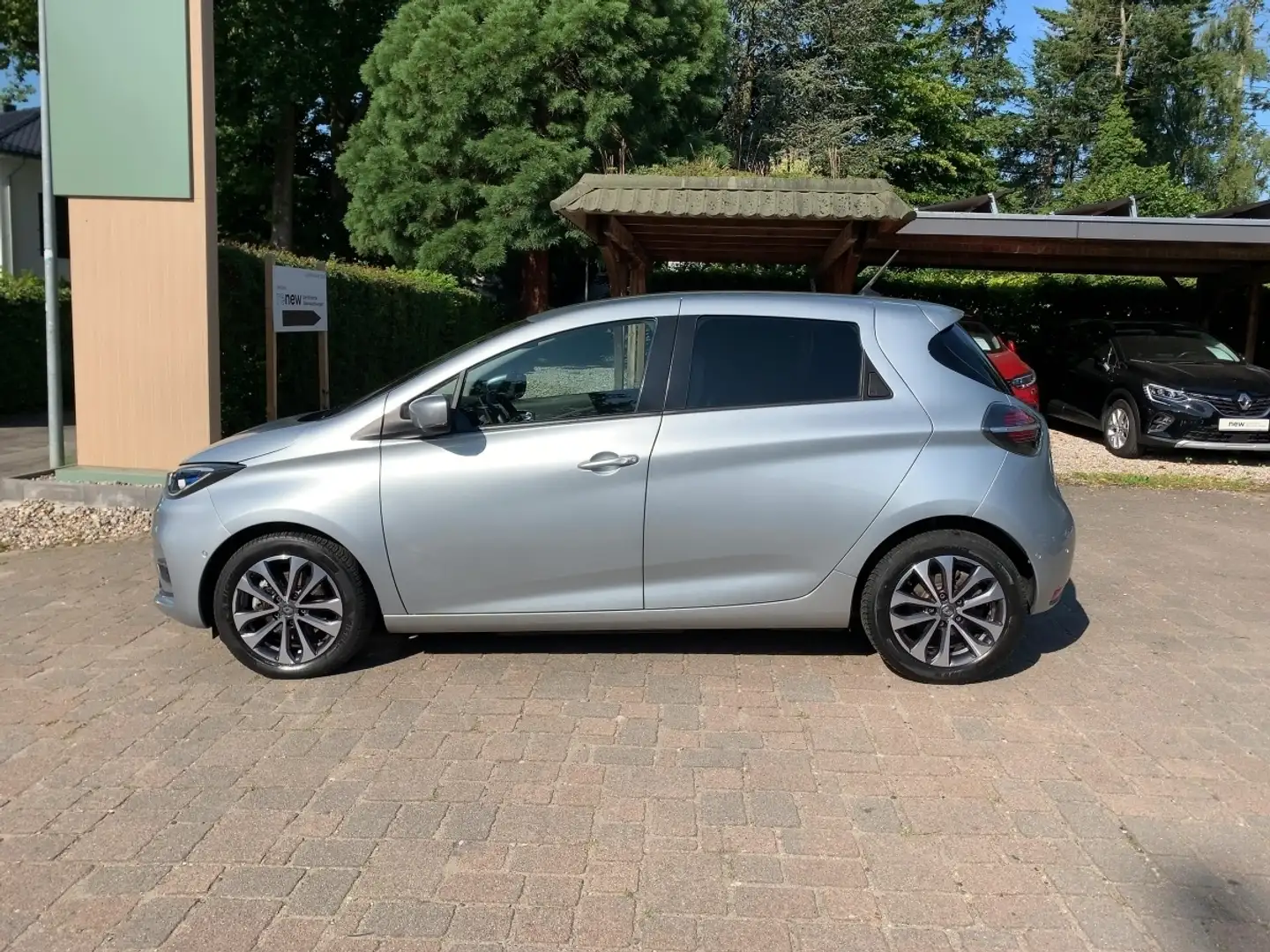 Renault ZOE R135 ZE50 Techno *CCS,Navi,PDC,SHZ,GJR* Kaufbatter Zilver - 2