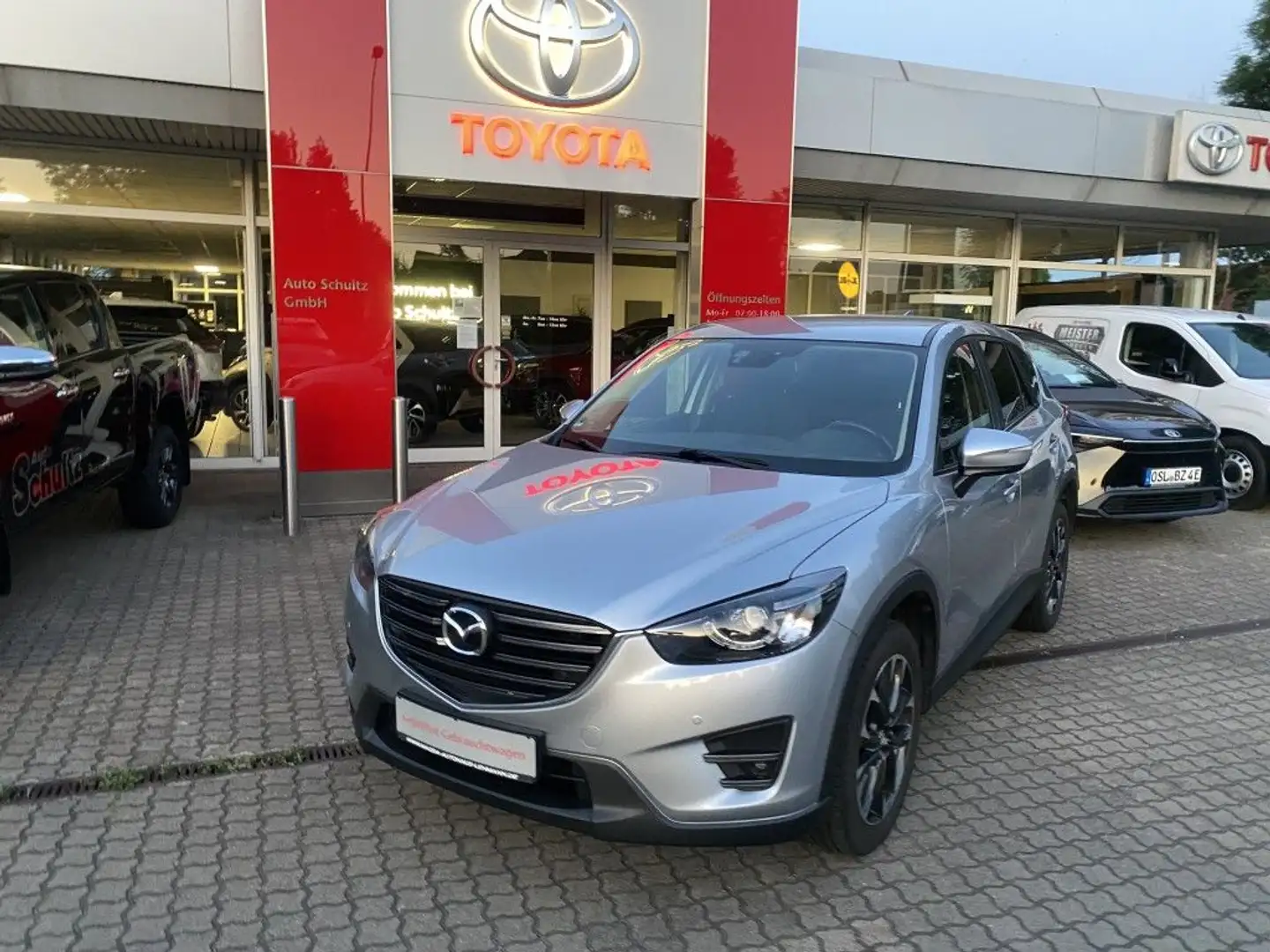 Mazda CX-5 Nakama 165 5-G. mit LED, Navi Scheckheft, 1.Hand Plateado - 2