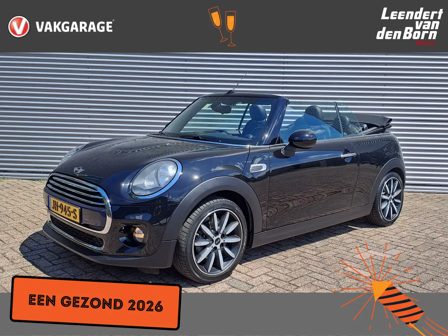 MINI Cooper Cabrio Mini 1.5 Pepper Business Navigatie GROOT scherm | Noir - 1