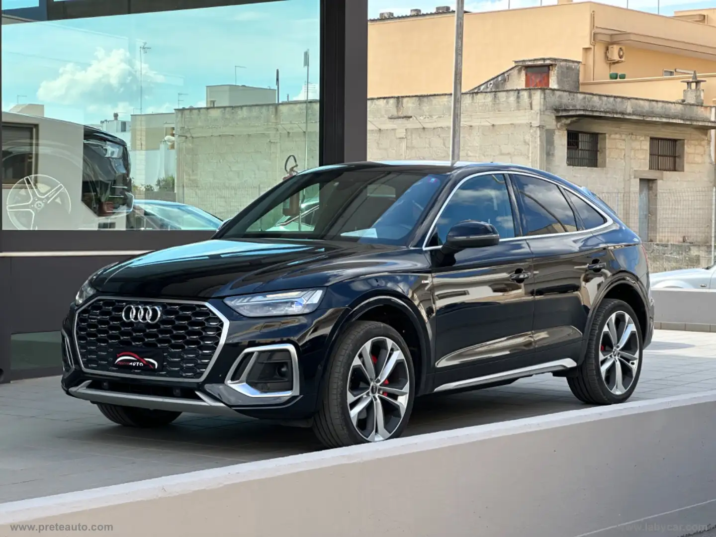 Audi Q5 SPB 40 TDI quattro S tronic S line Zwart - 1