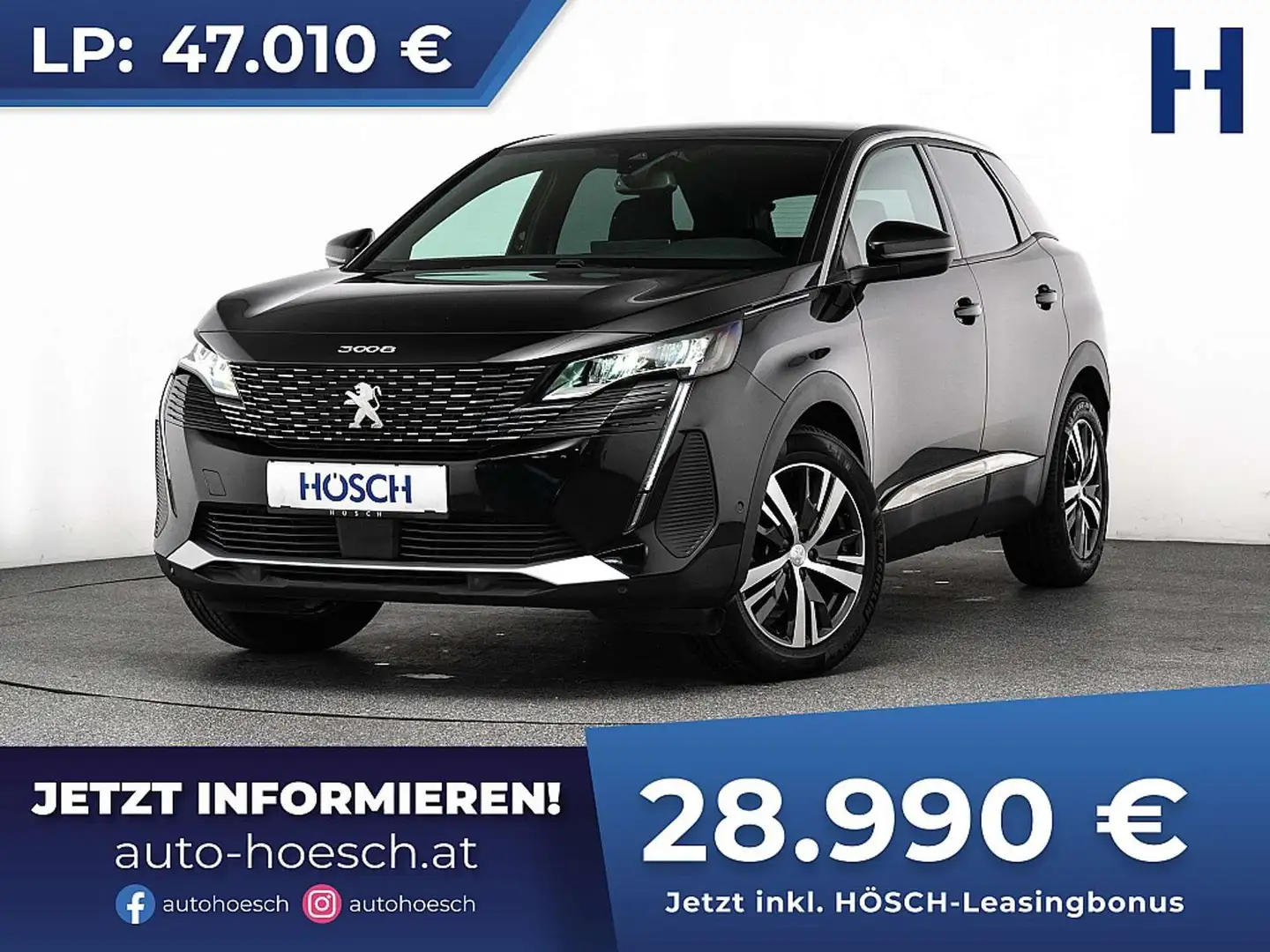 Peugeot 3008 SUV Allure Aut. TOP ANGEBOT ++ Schwarz - 1
