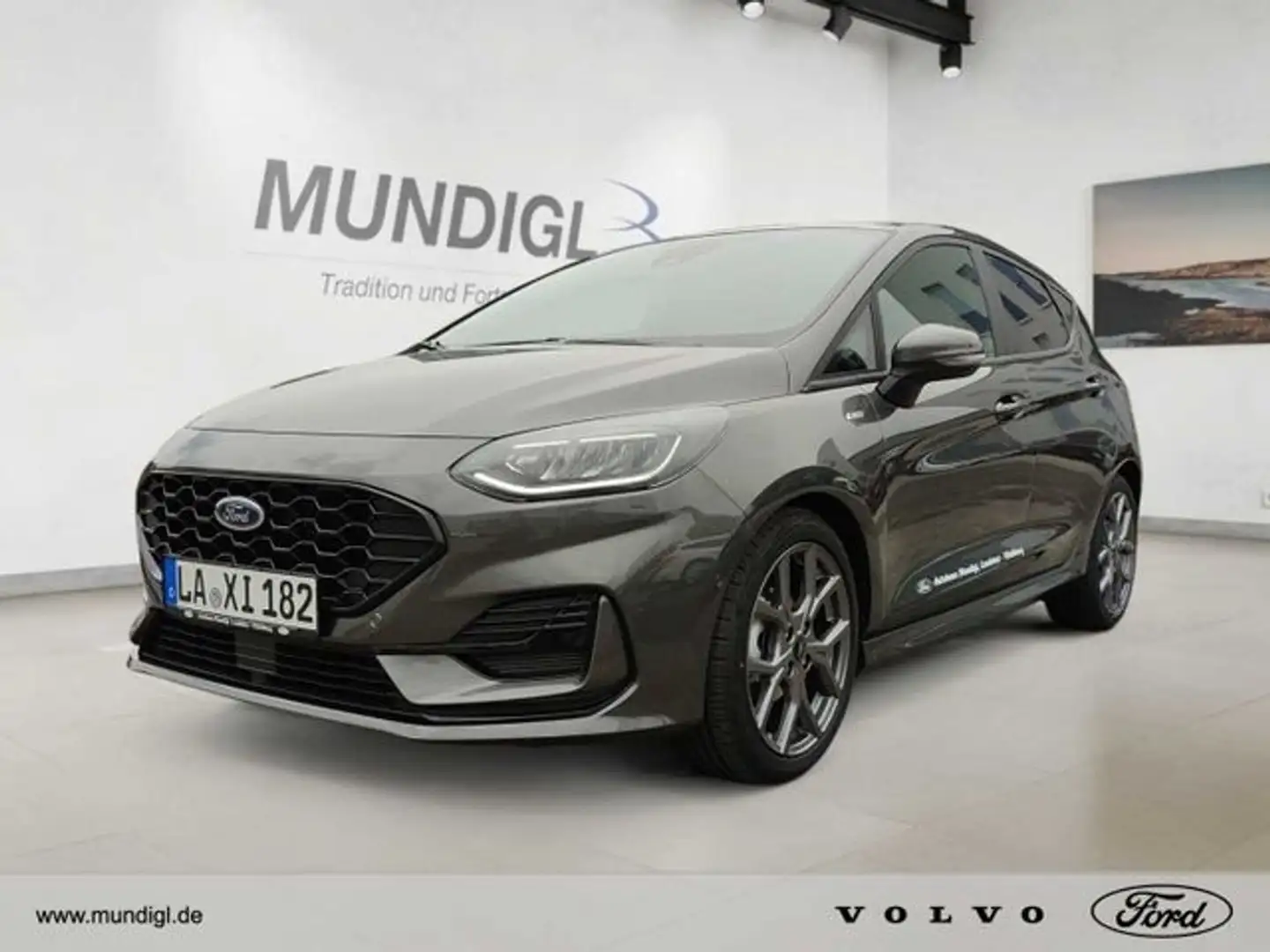 Ford Fiesta ST-Line X NAVI ACC Autom RFK LED PDC eFH Grau - 1