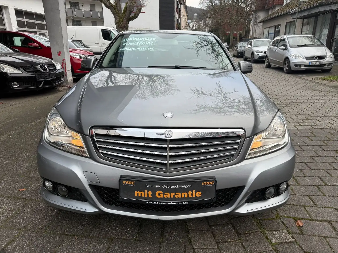 Mercedes-Benz C 200 CDI Limo.,8 fachbereift, Navi,Standheizung Silber - 2